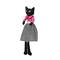 21&#x22; Black Cat in Dress Tabletop Accent by Ashland&#xAE;